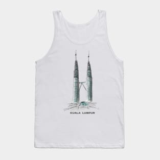 Petronas Twin Towers | Kuala Lumpur | Malaysia Tank Top